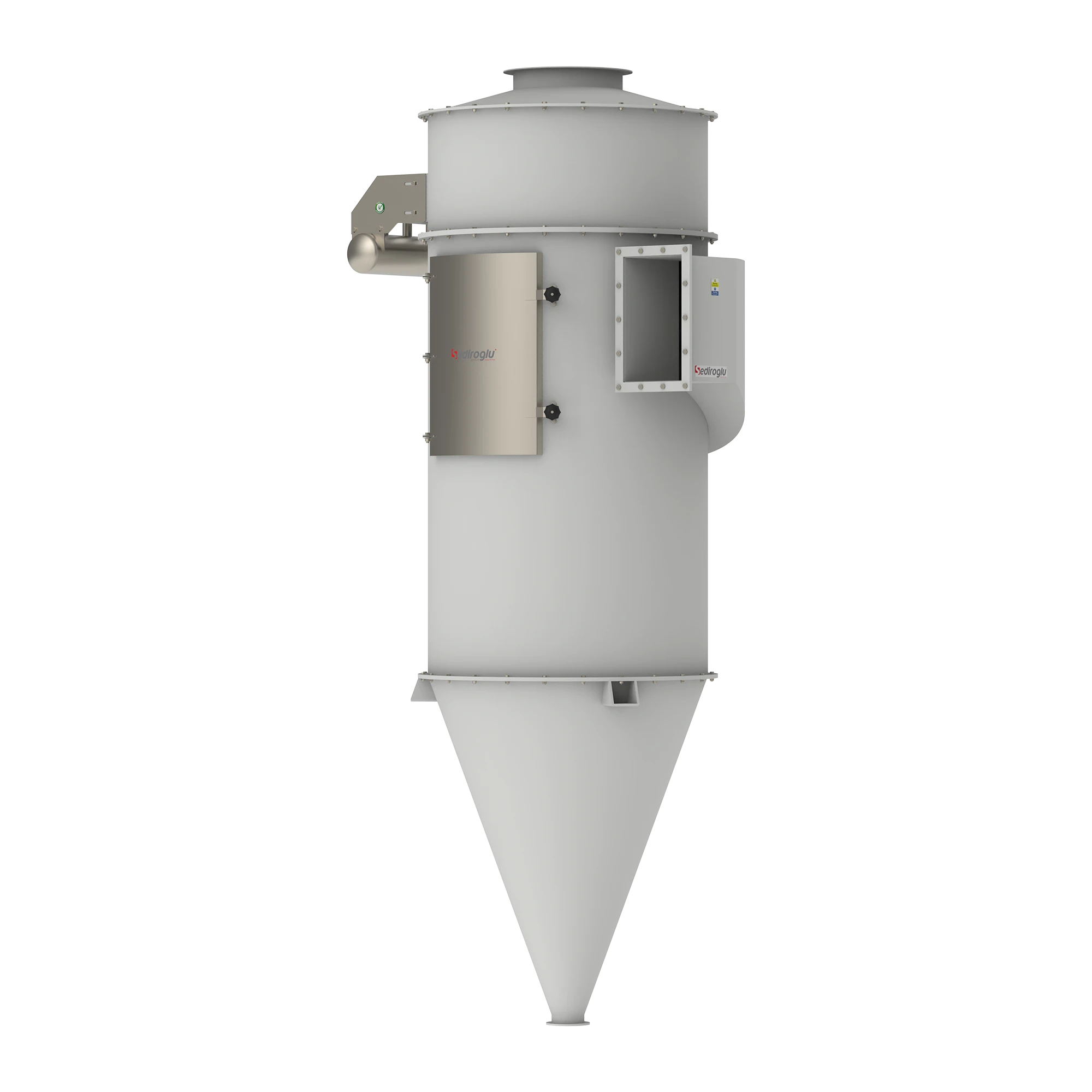 Chemical plant installation with Jet Filter 8 Sleeves for reliable dust removal and continuous operation.