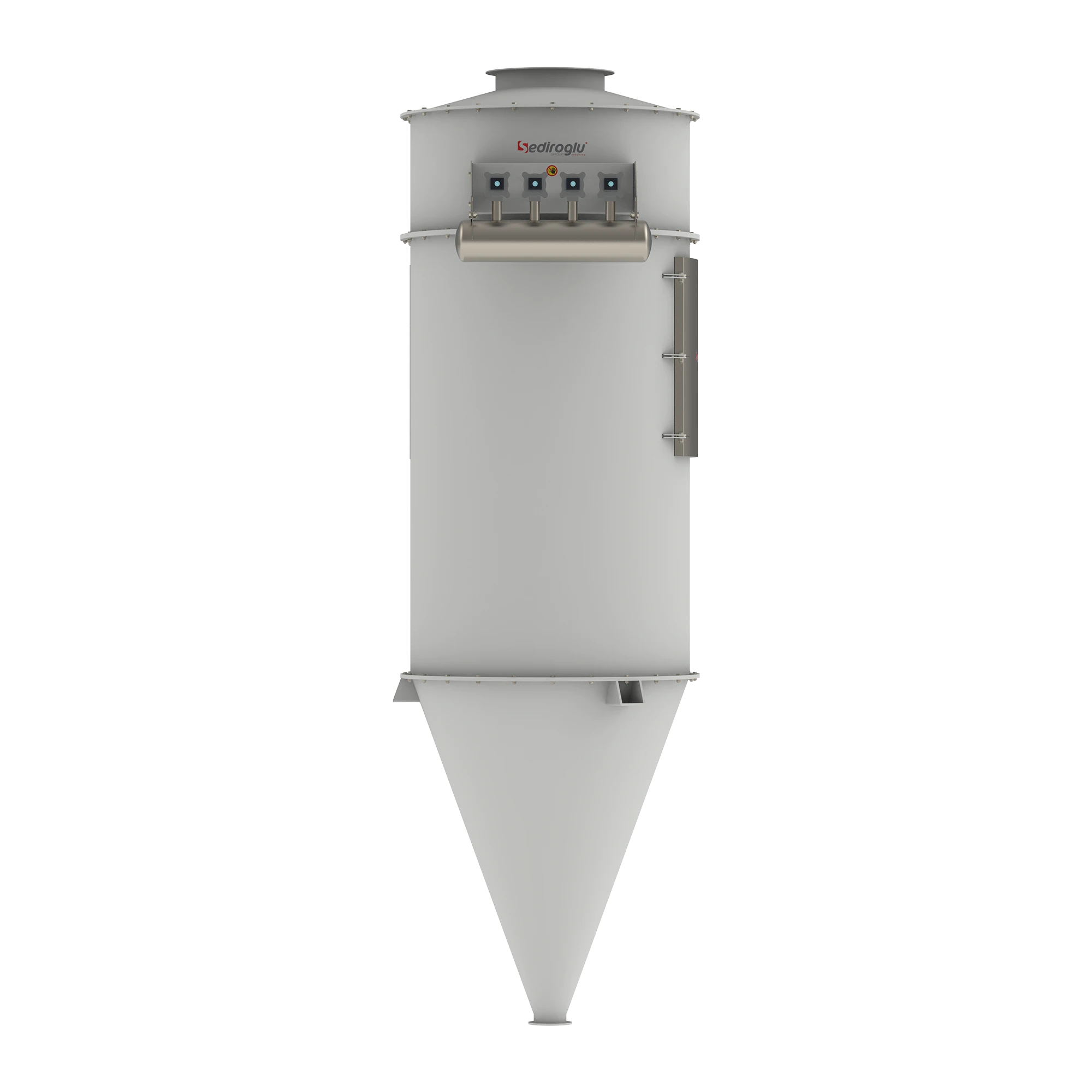 Recycling facility equipped with Jet Filter 52 Sleeves for dust collection and improved operational efficiency.