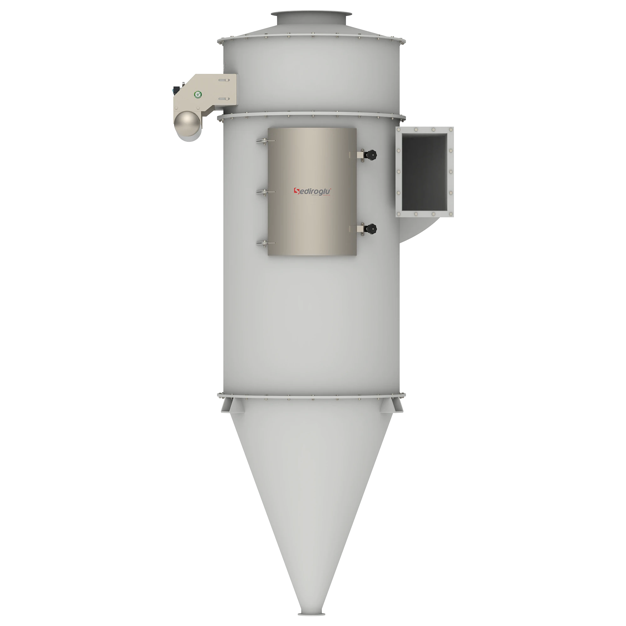 Cement factory using Jet Filter 80 Sleeves for efficient airborne dust capture and safe working environment.