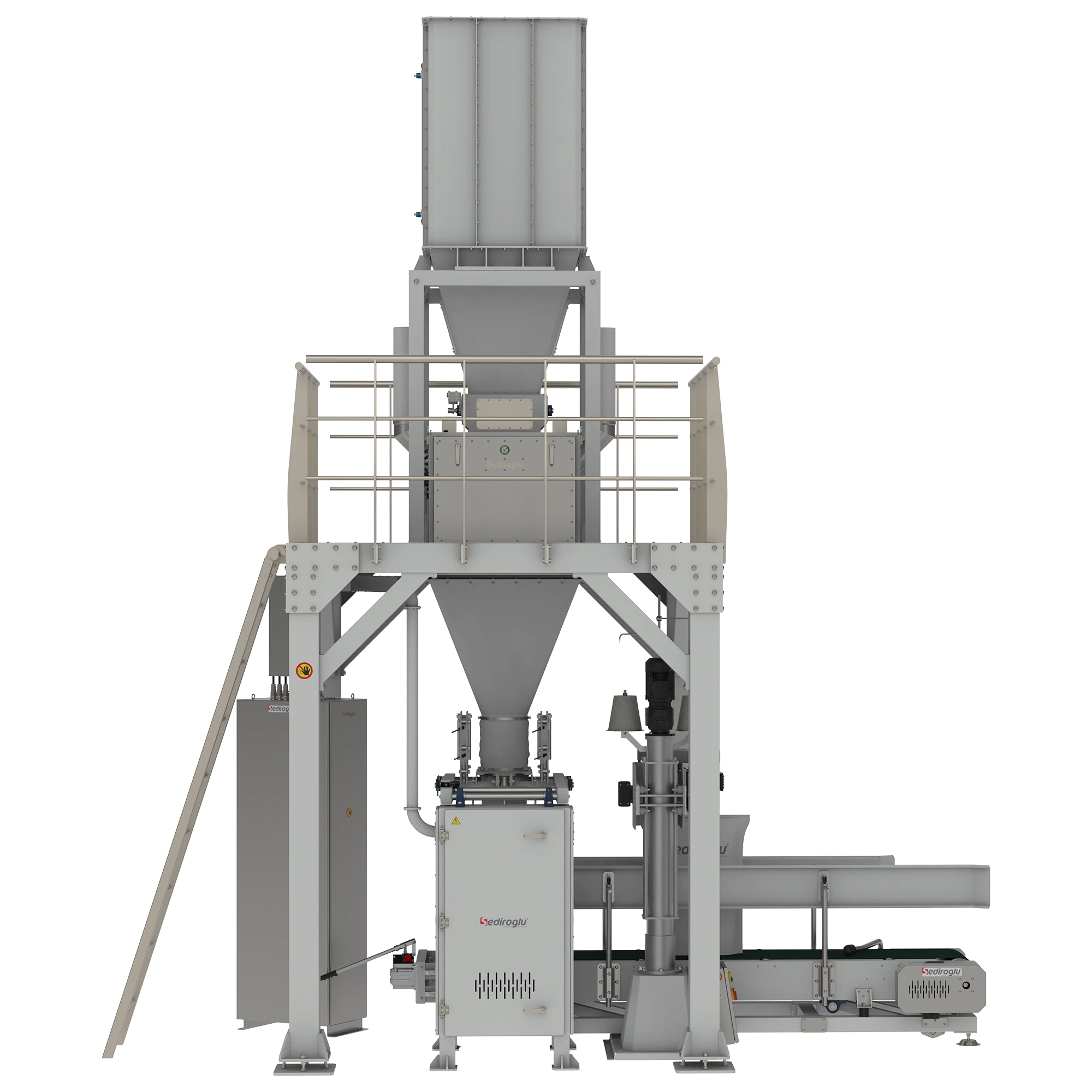 Used in chemical industries for safe and precise packaging of granular materials.