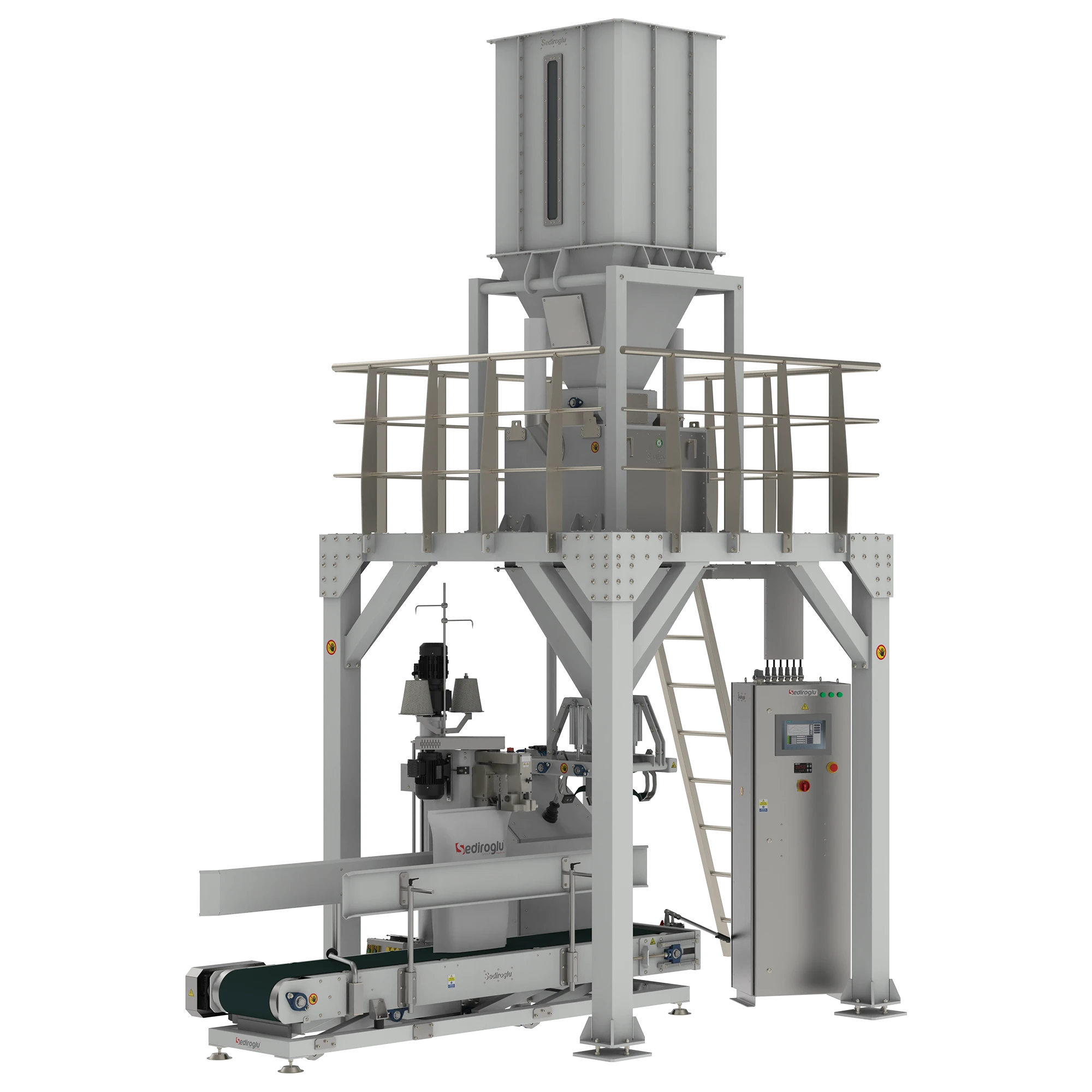 Granular Product Packing Machine 25-50 Kg Single Filling - Single Spout