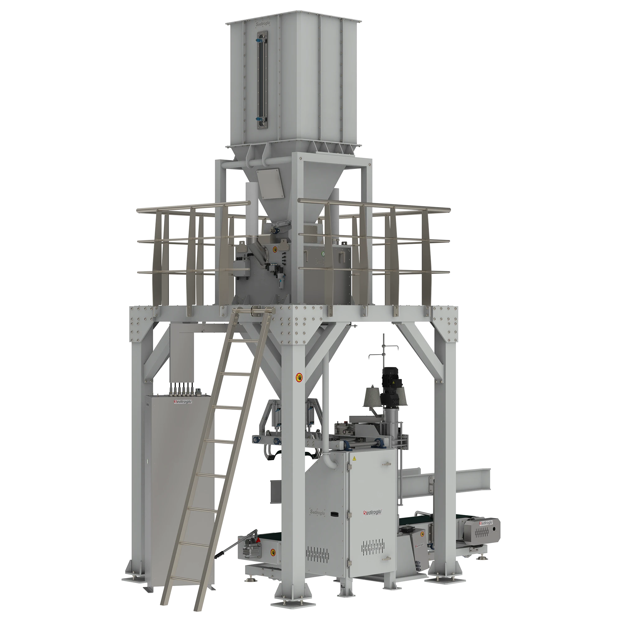 Granular Product Packing Machine 25-50 Kg Single Filling - Single Spout