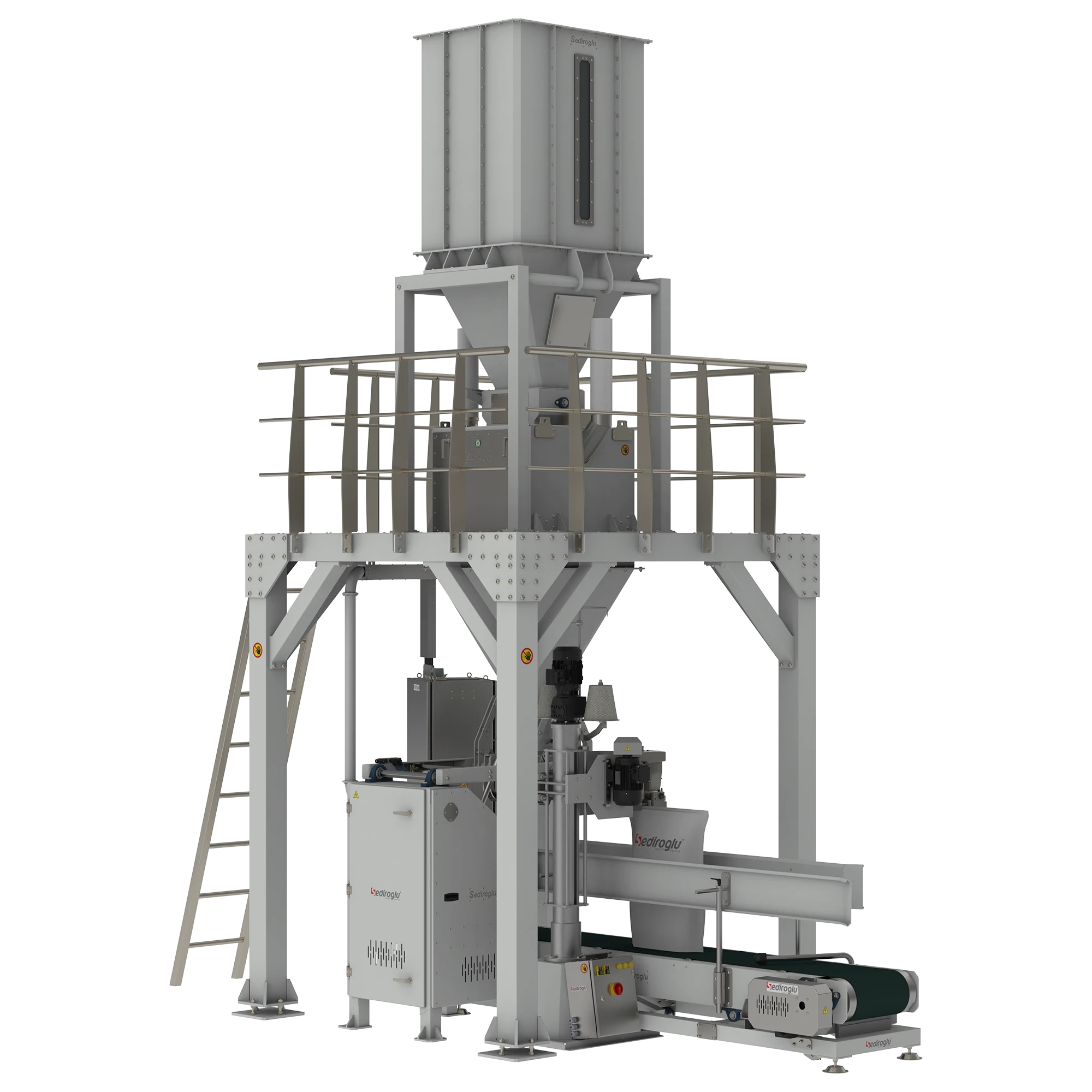 Granular Product Packing Machine 25-50 Kg Single Filling - Single Spout