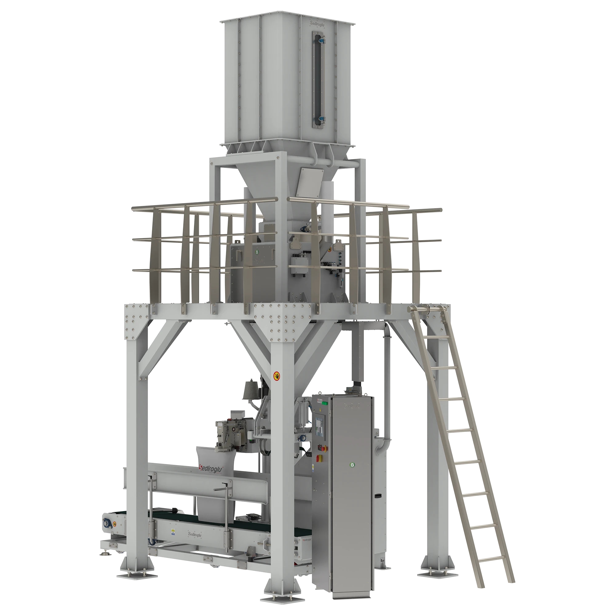 Granular Product Packing Machine 25-50 Kg Single Filling - Single Spout