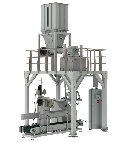Flour Packing Machine 25-50 Kg Single Weighing Single Spout - 25-50 Kg Bagging Systems