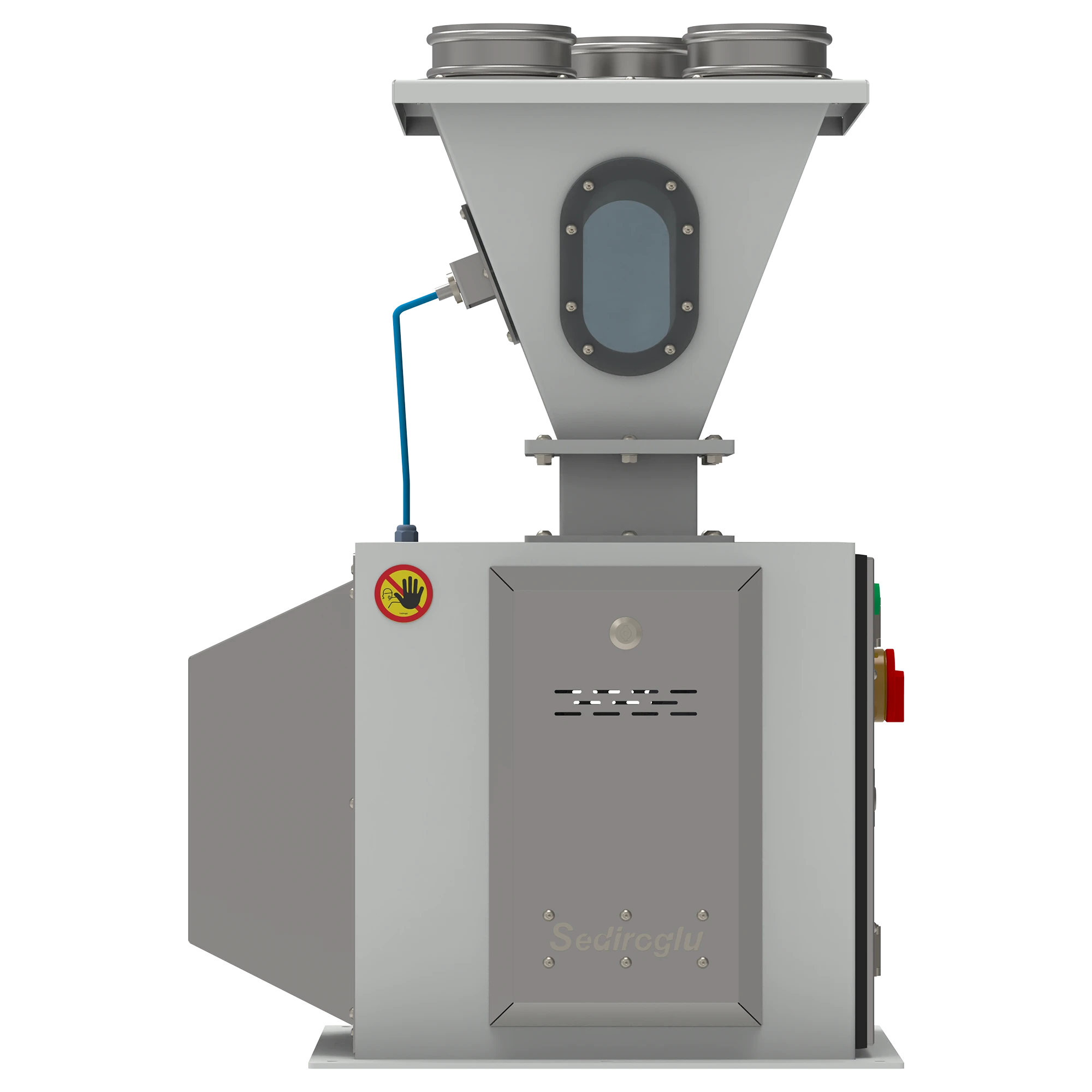 Flow Balancer 50 TPH integrated level sensor system for continuous material flow monitoring