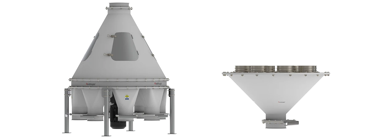 Flour Distributor & Multi-Inlet Bunker Section