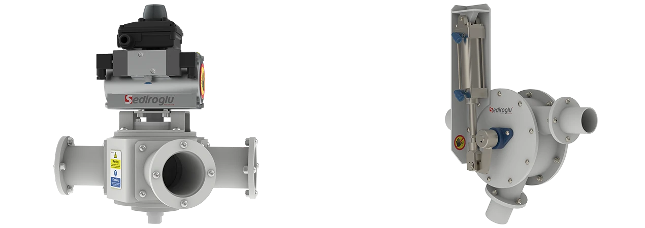 Pneumatic Diverting Gate Systems