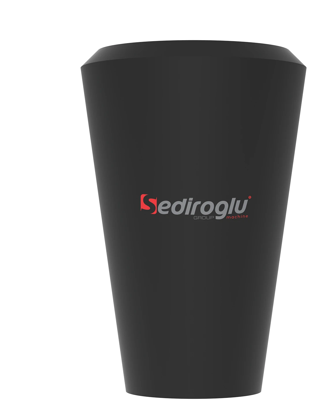 Side profile showing ergonomic grip design