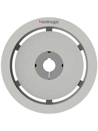 Inclined Intensive Dampener Big Belt Pulley
