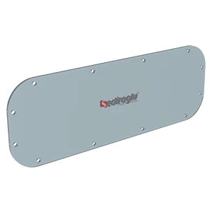 Double Layer Destoner Rear Casing Observation Mica Glass