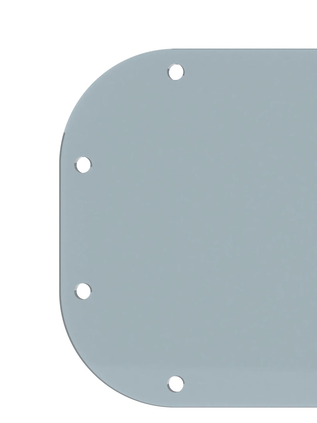 Rear view observation window