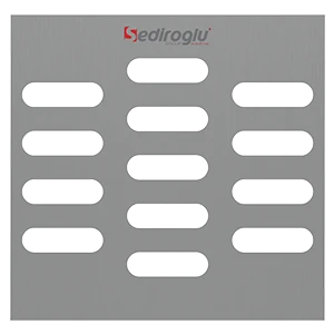 Double Layer Destoner Oblong Perforated Screen Mesh (20 × 12 mm)