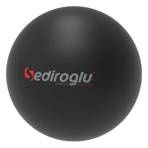 Double Layer Destoner Rubber Cleaning Ball Black