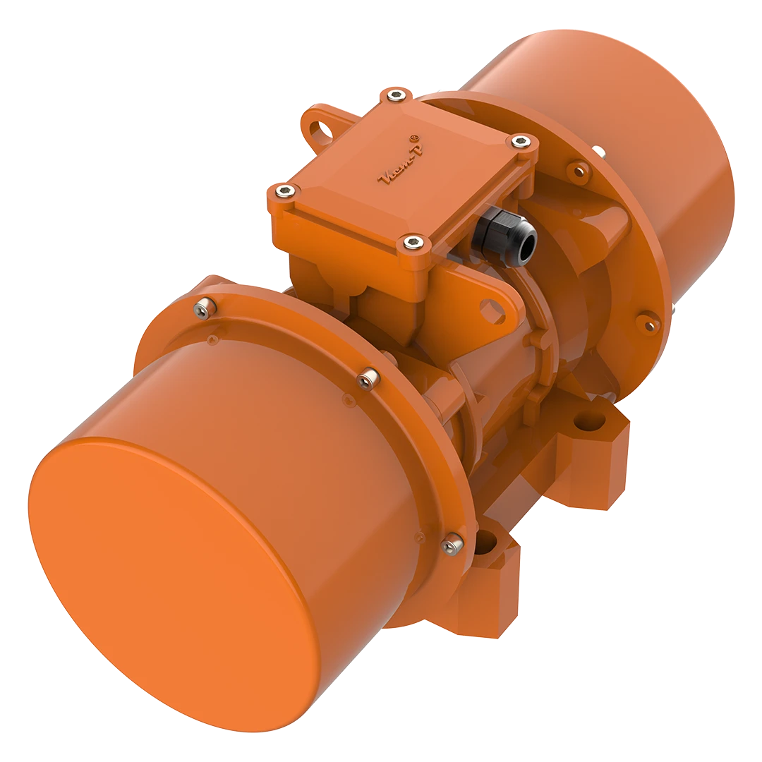 Detail of vibration motor shaft and eccentric system