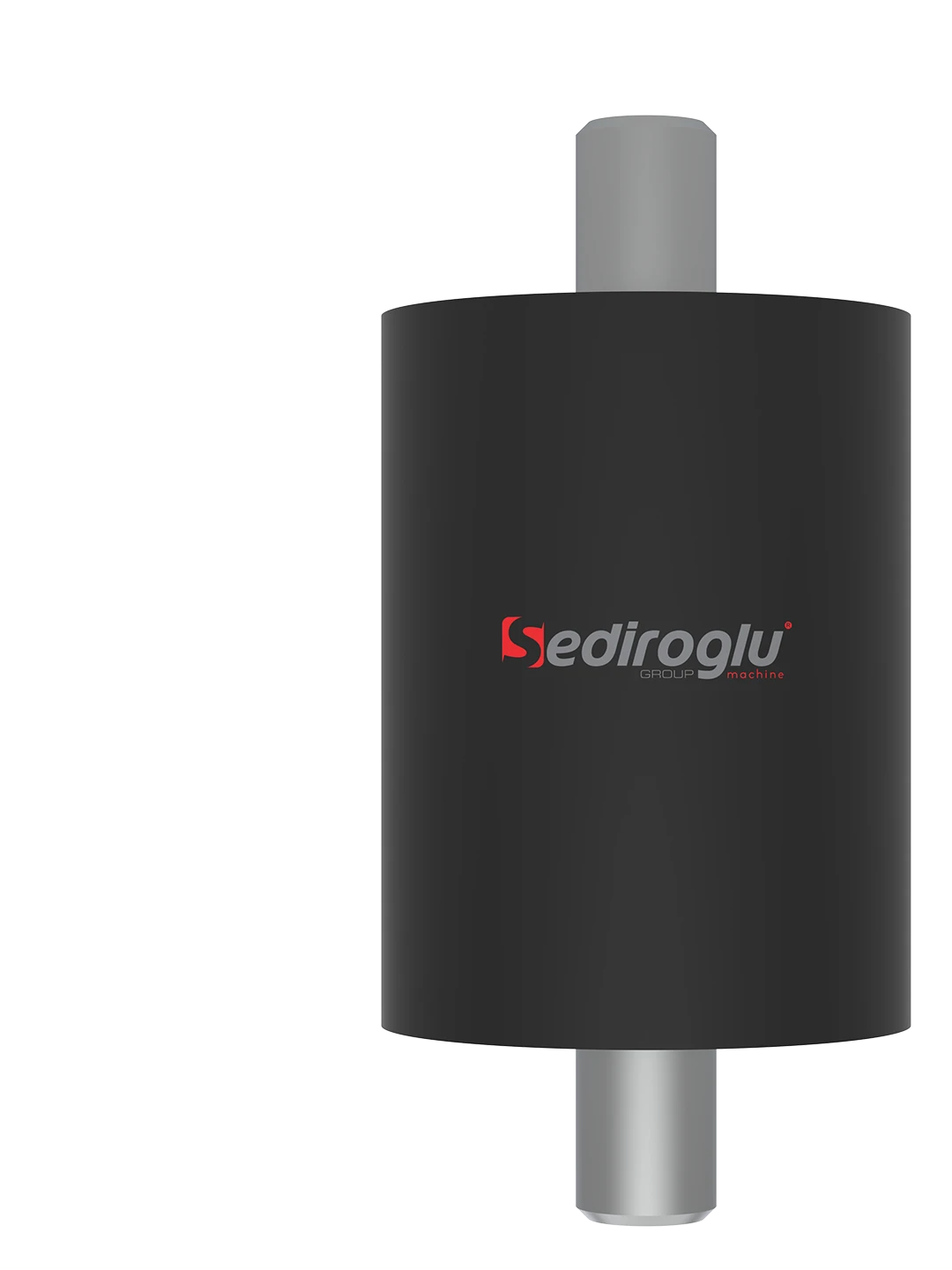 Set of rubber vibration mounts used under the machine body.