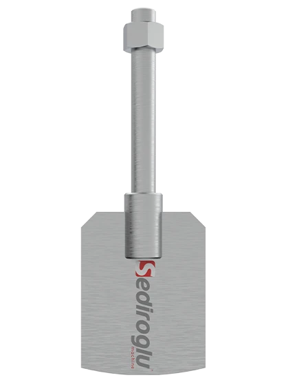 Inclined Intensive Dampener Mixing Paddles