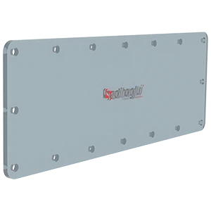 Vertical Vibro Tarar Lower Front Observation Mica Glass