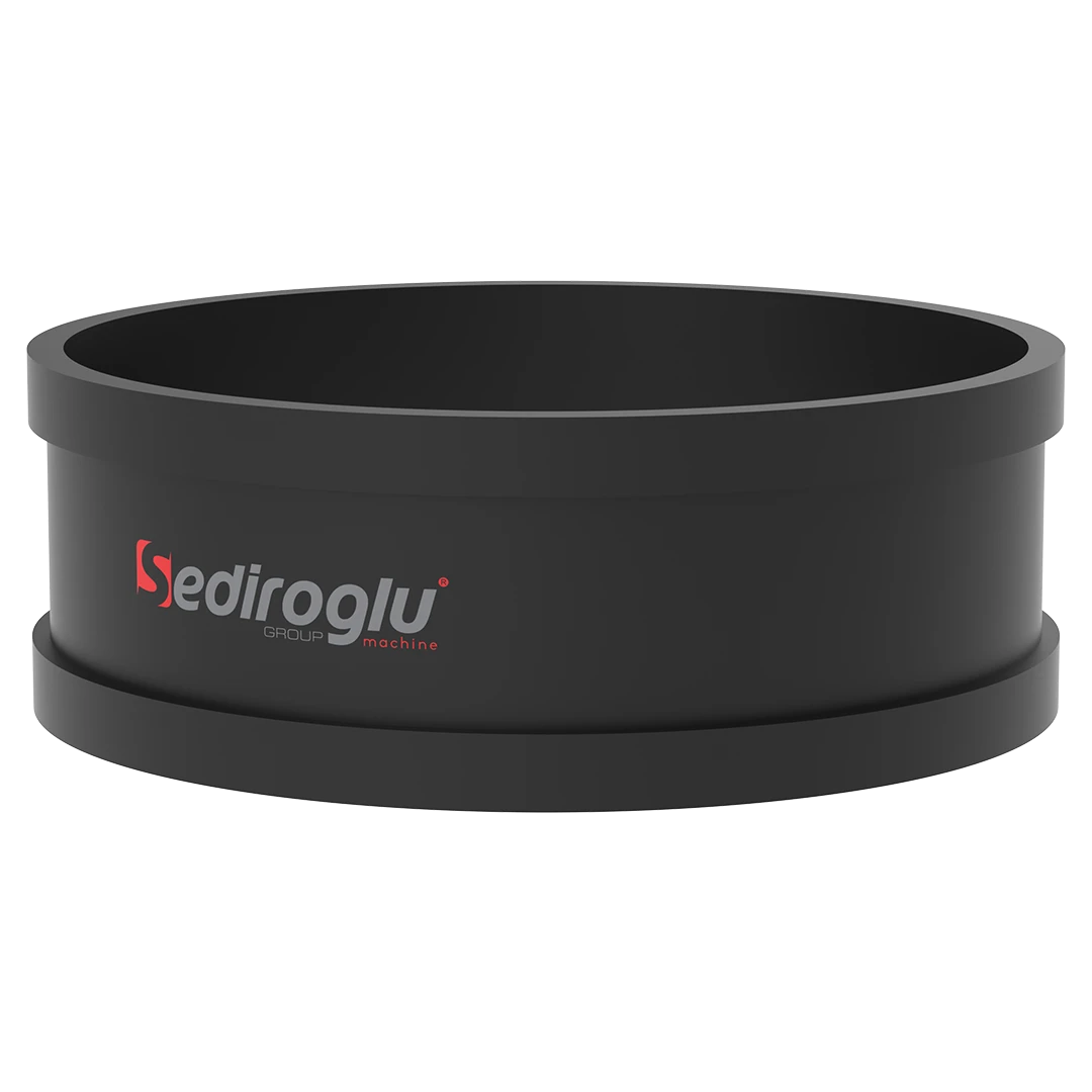 Protects mica glass from cracking during tightening