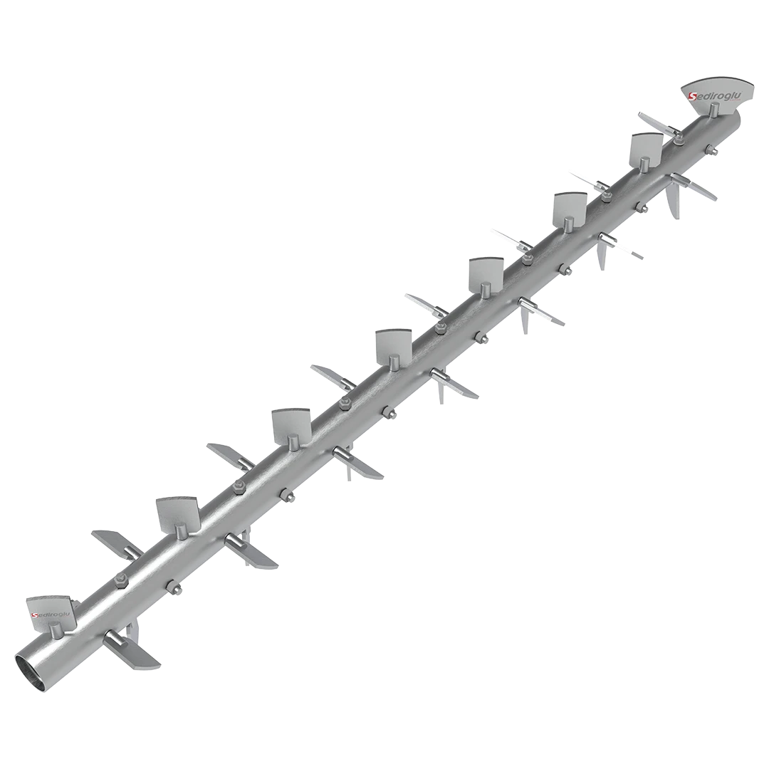 Inclined Intensive Dampener Spare Part Rotor sediroglu machıne