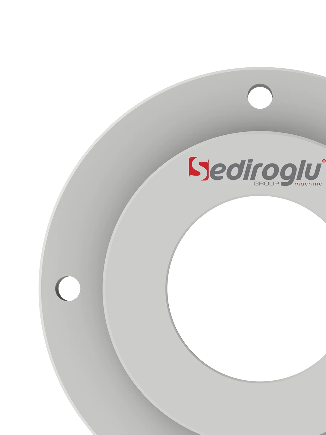 Open bearing block cover designed for Intensive Scourer machines in flour and grain processing plants.