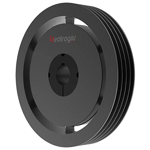 Intensive Scourer 4-Groove Taper Bush V-Belt Rotor Pulley