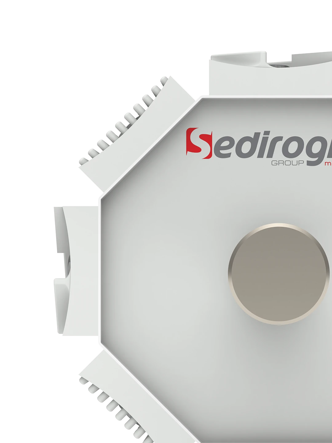 Rotor assembly installed inside Horizontal Scourer machine used in continuous wheat cleaning lines