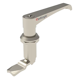 Horizontal Scourer Lockable Hinged Cover Latch Handle