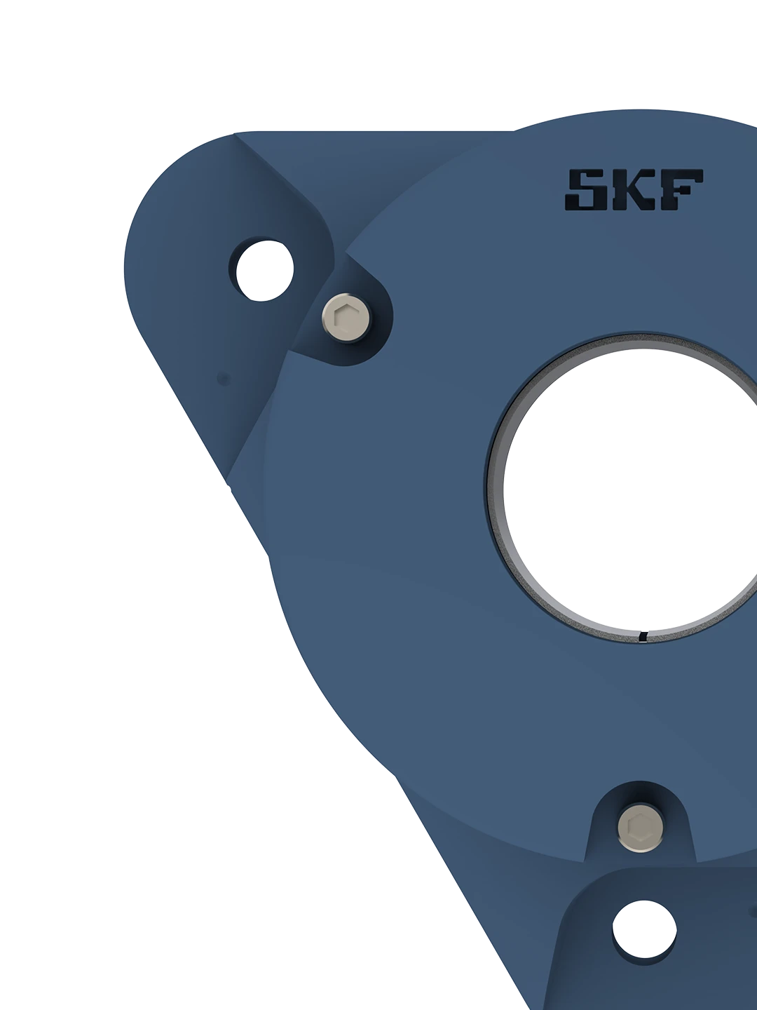 High-strength cast iron FNL bearing housing designed for heavy-duty milling applications