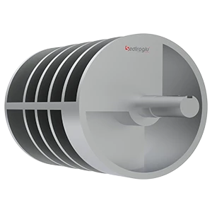 Volumetric Measurer Internal Rotor Damper