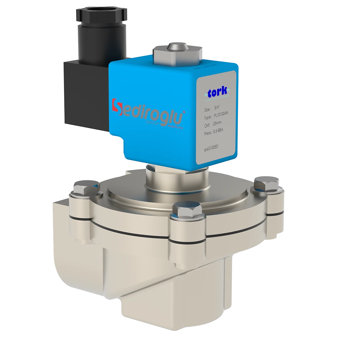 High-pressure air pulse generation for filter bag cleaning
