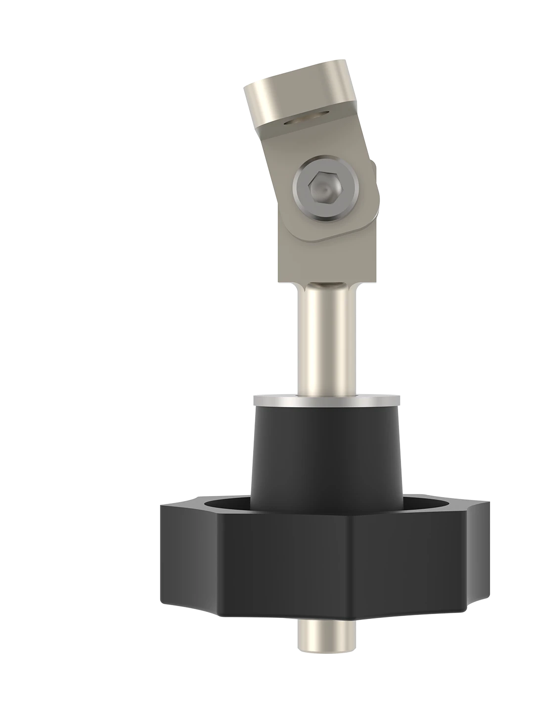 Installed clamp lever securing machine inspection cover