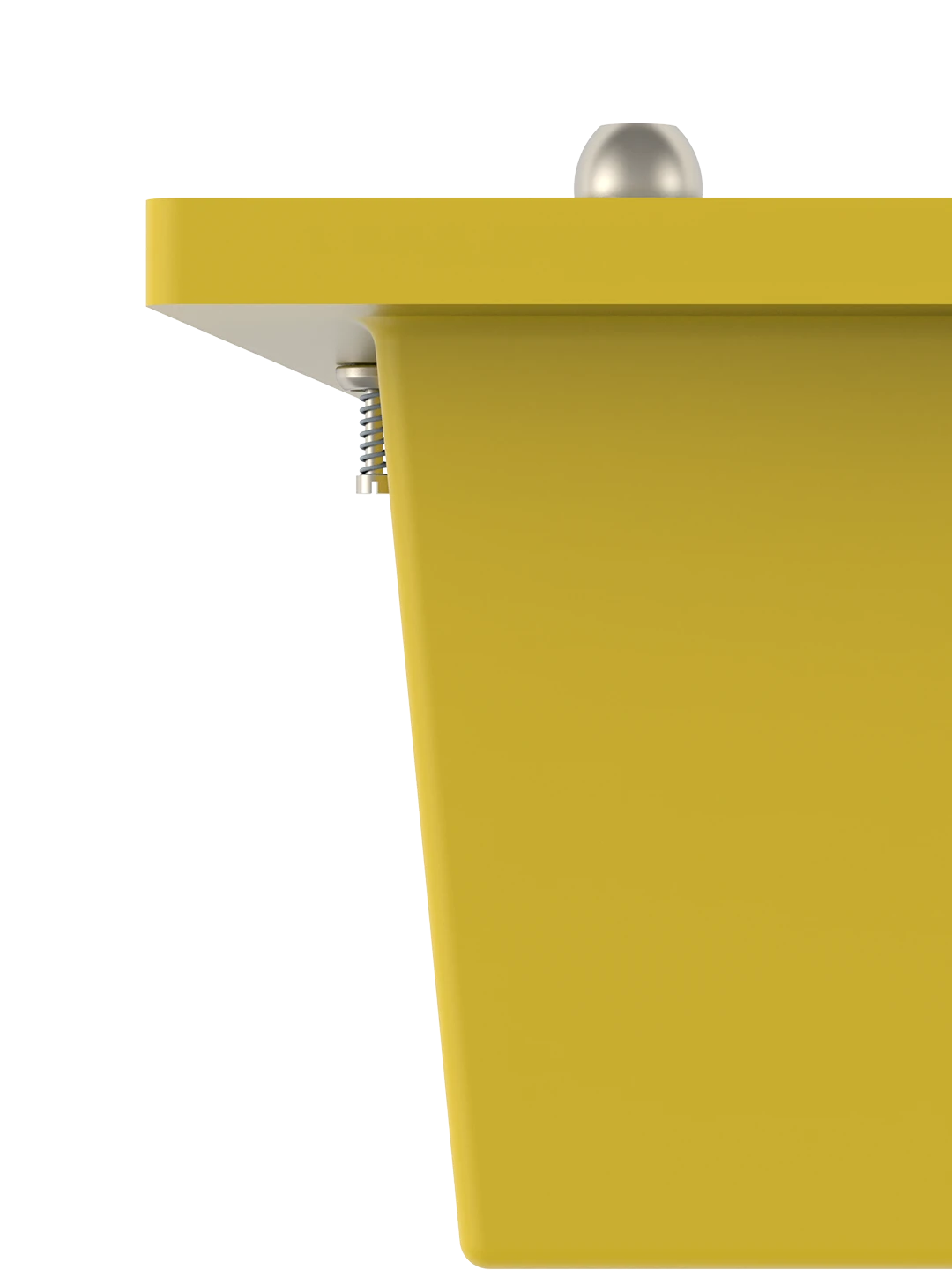 Electronic card installed inside dust filter control panel