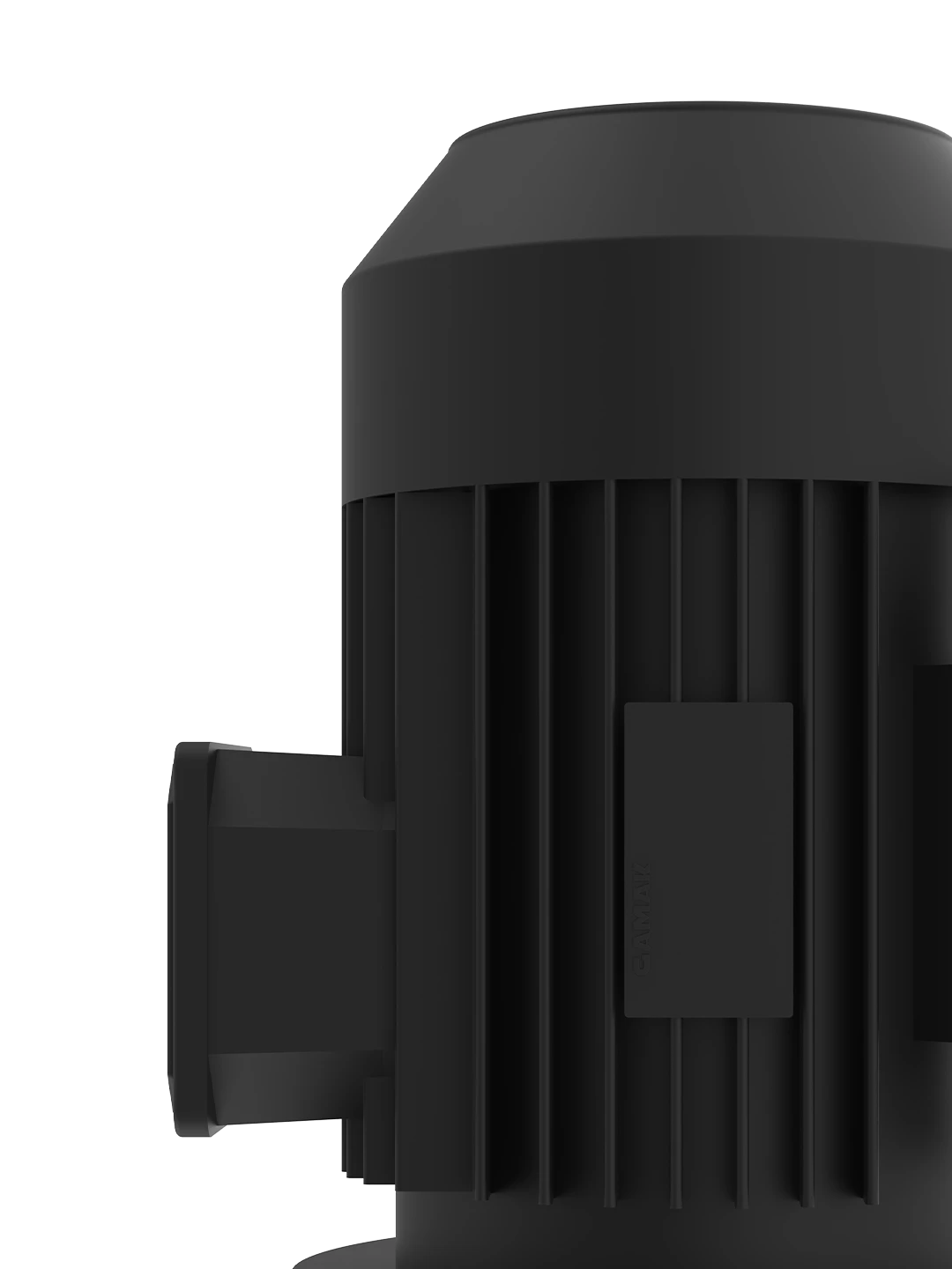 Top-mounted auxiliary aspirator motor