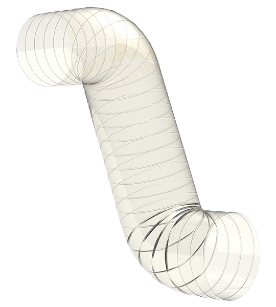 Filter Bag Cleaning Flexible Aspiration Hose Ø150 mm