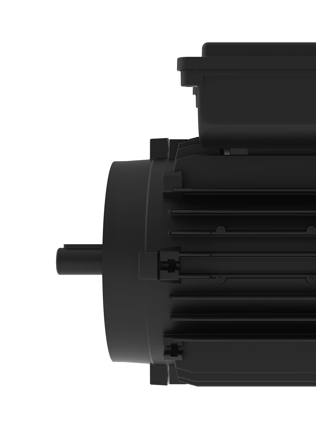 Brush drive motor installed on Filter Bag Cleaning machine