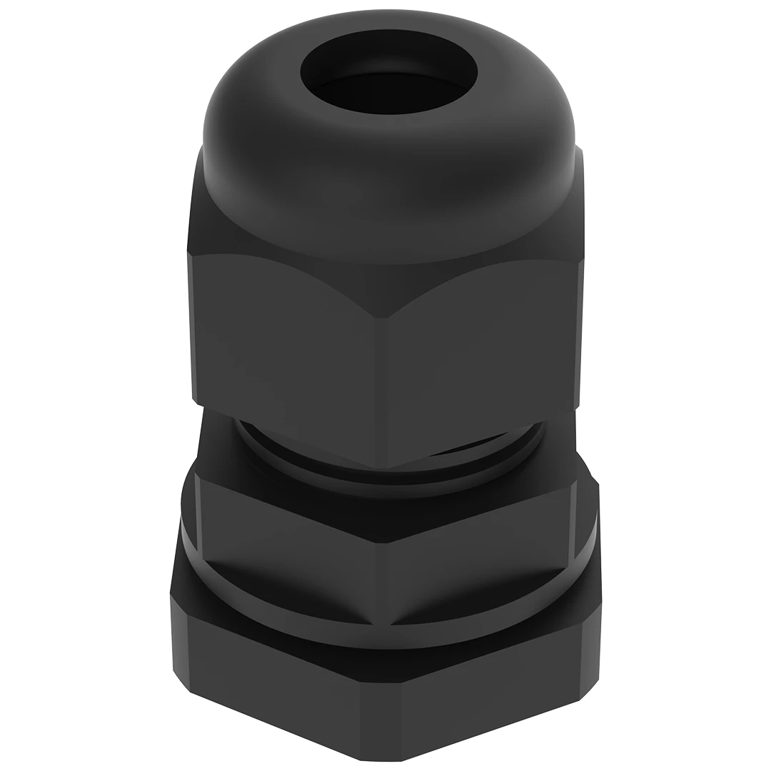 Threaded structure of industrial cable gland
