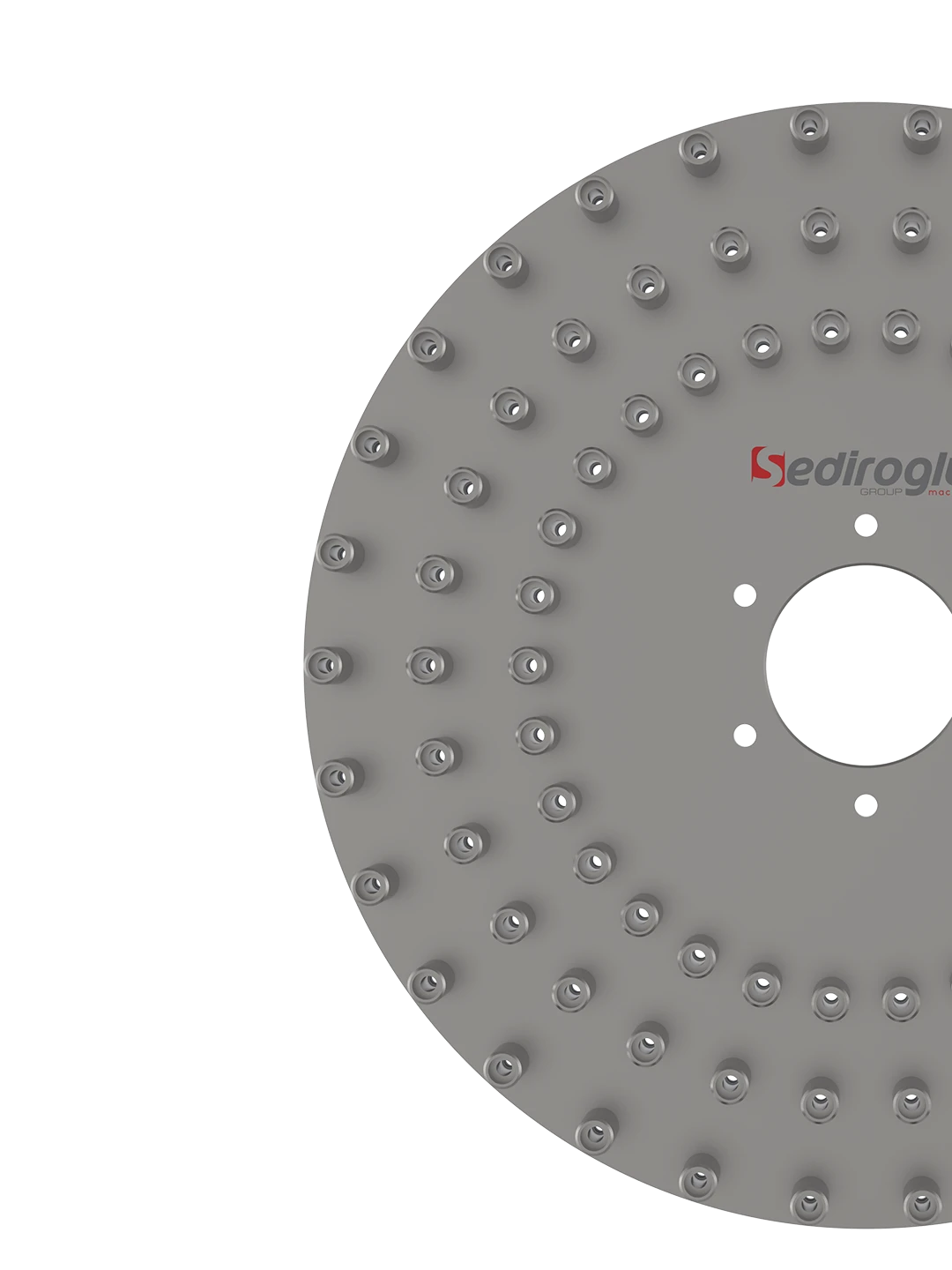 Rotor system installed inside Impact Detacher machine