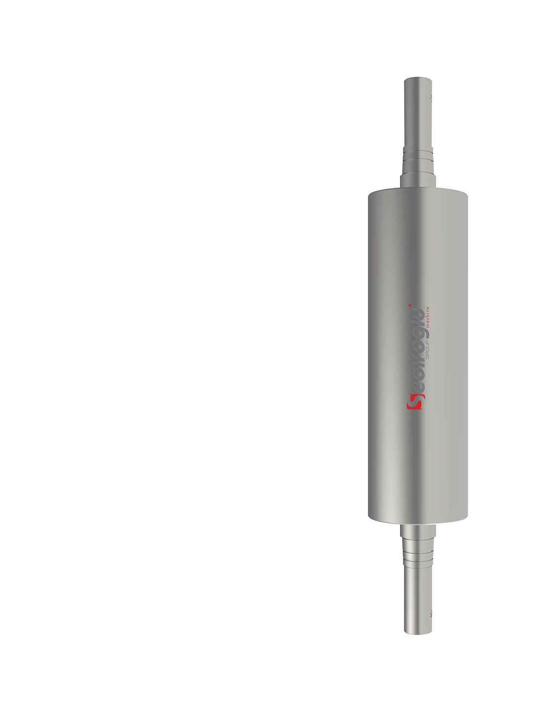 High-hardness smooth rolls Ø250 x 800 mm used in semolina plants, providing controlled particle reduction and consistent milling performance.