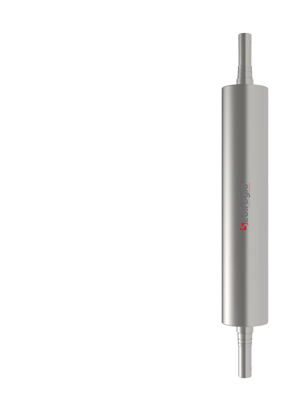 High-hardness smooth rolls Ø250 x 1250 mm used in semolina plants, providing controlled particle reduction and consistent milling performance.
