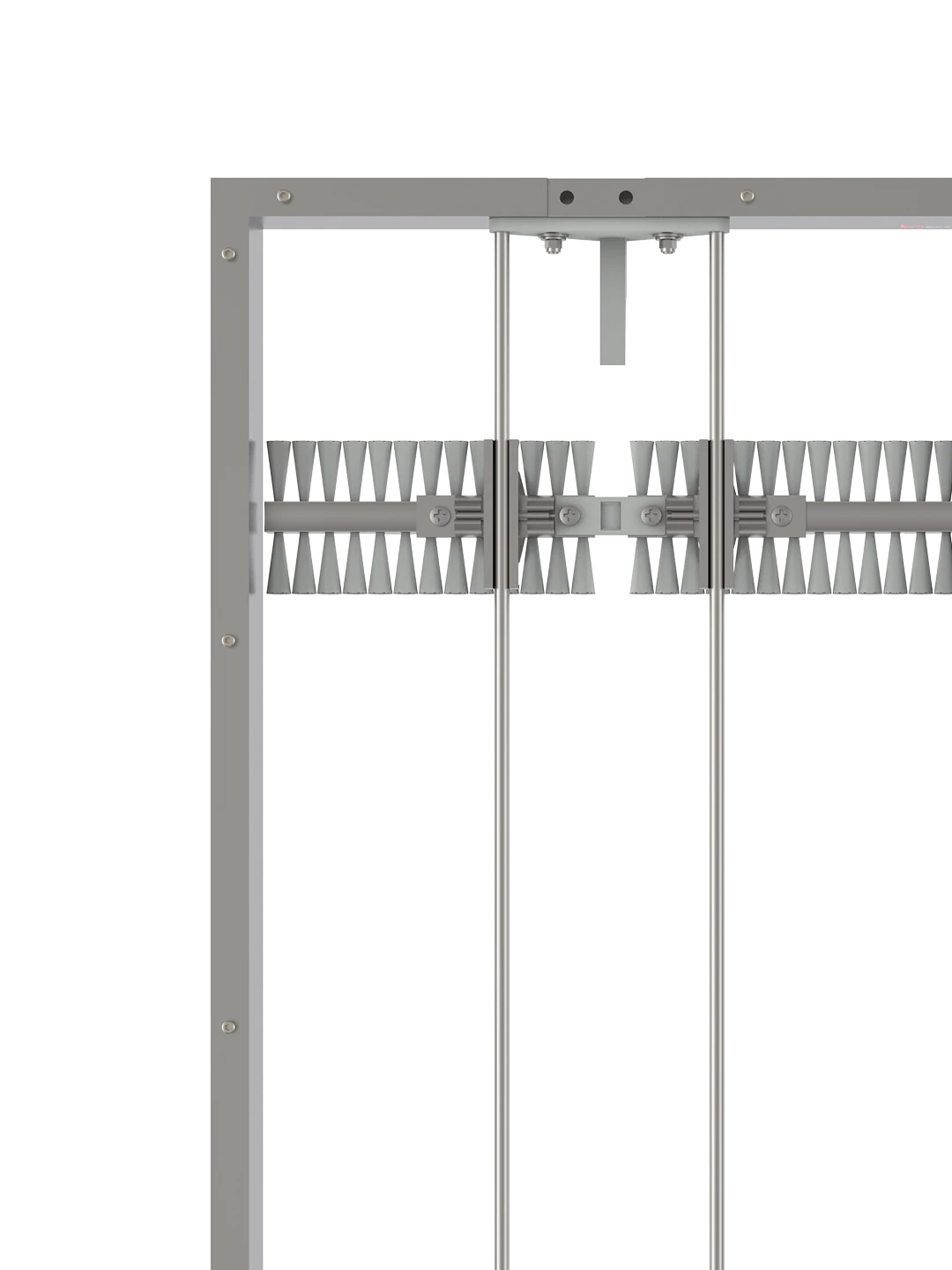 Jumbo sieve frame spare part for Semolina Purifier with dual brush system ensuring high-capacity and efficient screening performance
