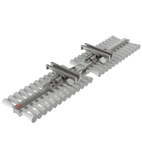 Semolina Purifier Jumbo Short Brush Spare Part