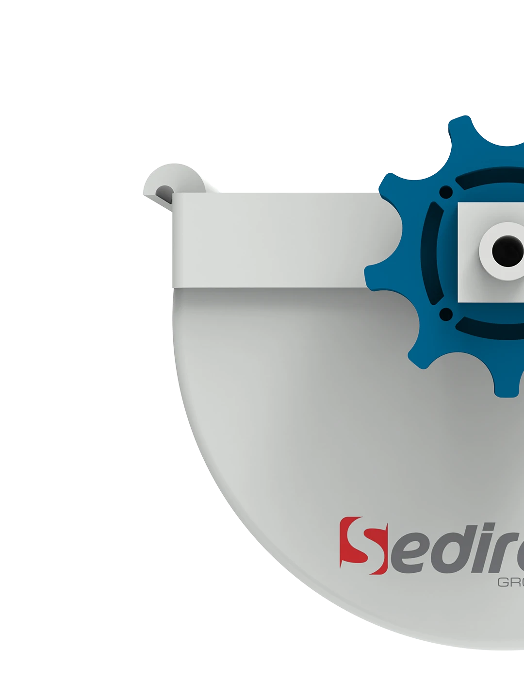 Durable Z & C Type Elevator Plastic Bucket 300 by Sediroglu Group for safe vertical transport of fragile materials