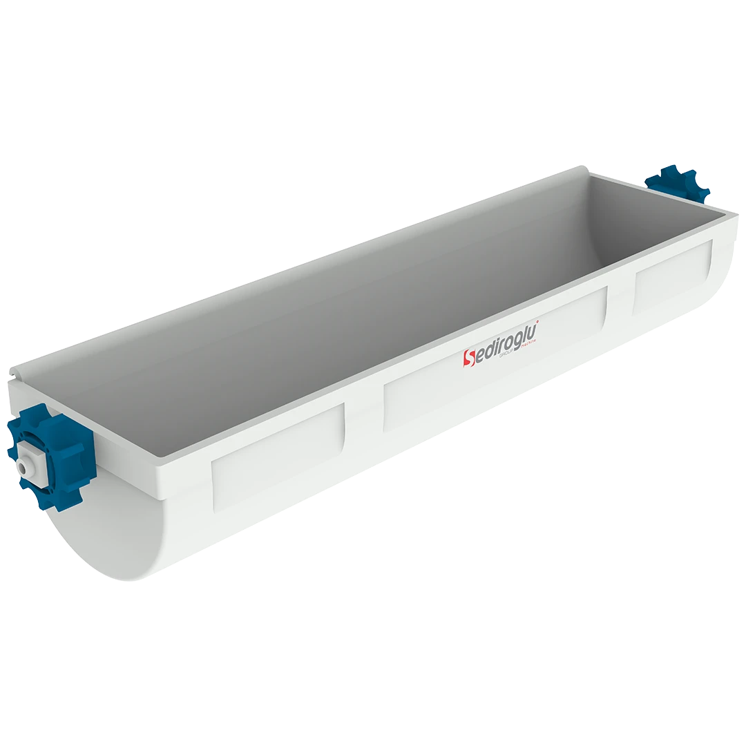 Set of Z & C Type Elevator Plastic Buckets 700 designed for high-capacity and continuous operation