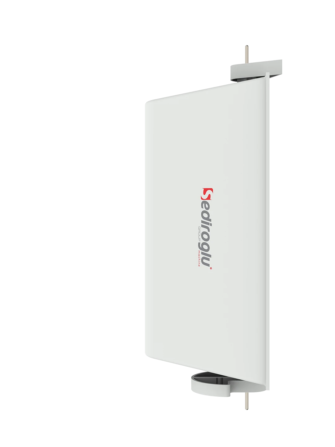 Integrated rotation system allows smooth tilting and precise emptying without damaging sensitive products during operation