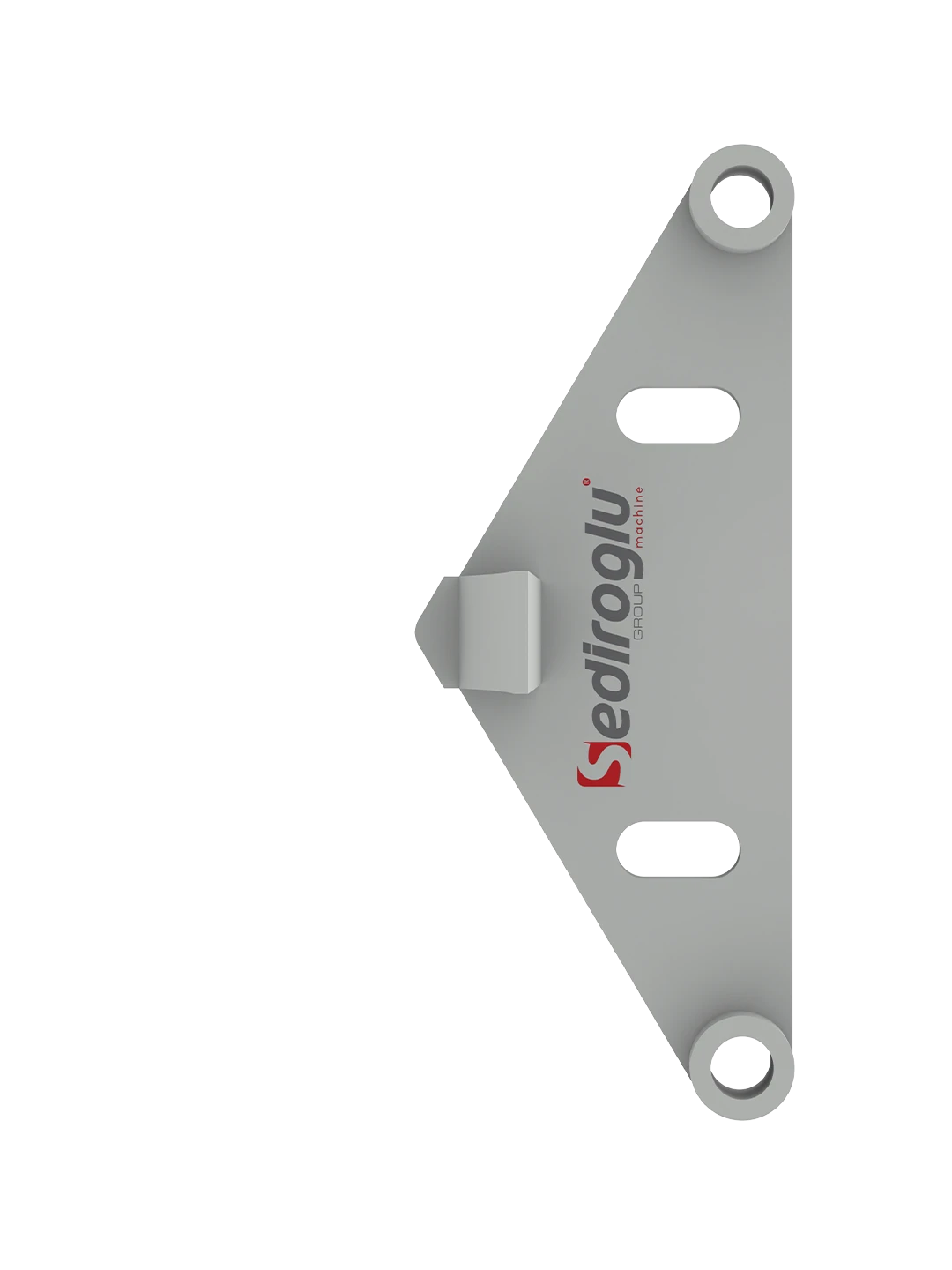 Durable plastic brush reverser designed for semolina purifier sieve frames to ensure smooth direction change of cleaning brushes during operation