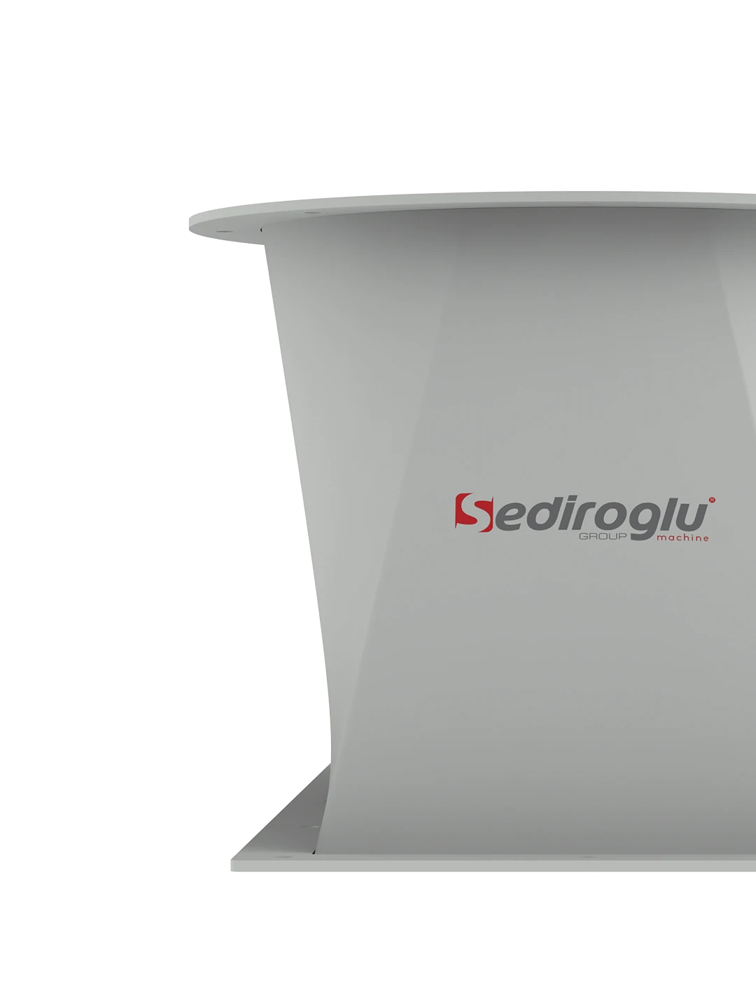 Upper aspiration outlet bunker spare part for Semolina Purifier ensuring efficient air discharge and stable airflow performance in purification systems