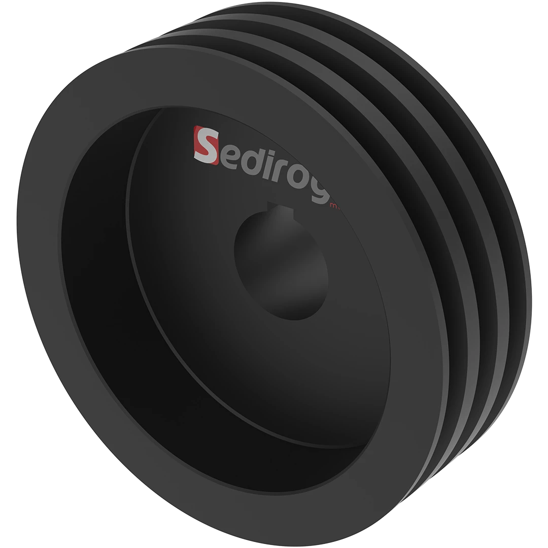 Seed Cleaning Facility Intensive Dampener 3-Channel Pulley