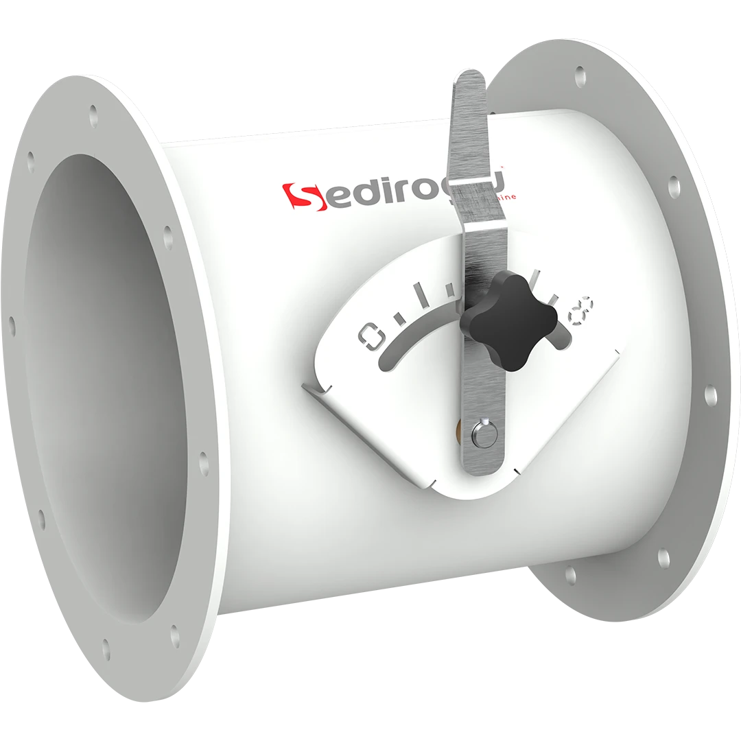 Air Damper for Dust Aspirator in Biscuit Factory