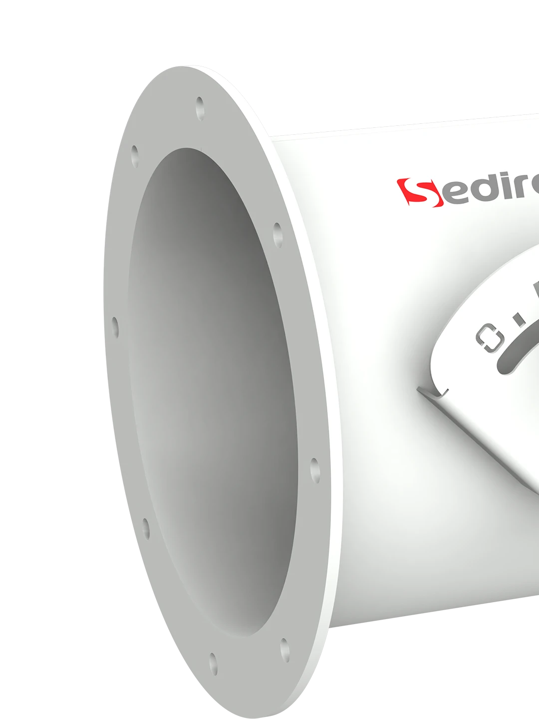 Dust Aspirator Air Damper in Feed Factory